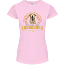 A Labrador Dog Womens Petite Cut T-Shirt Light Pink