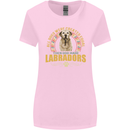 A Labrador Dog Womens Wider Cut T-Shirt Light Pink