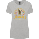 A Labrador Dog Womens Wider Cut T-Shirt Sports Grey