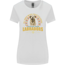A Labrador Dog Womens Wider Cut T-Shirt White