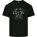 A Labrador Retriever Dog Kids T-Shirt Childrens Black