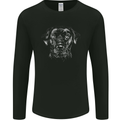 A Labrador Retriever Dog Mens Long Sleeve T-Shirt Black