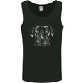 A Labrador Retriever Dog Mens Vest Tank Top Black