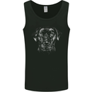 A Labrador Retriever Dog Mens Vest Tank Top Black