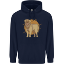 A Leonberger Dog Childrens Kids Hoodie Navy Blue