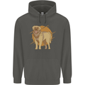 A Leonberger Dog Childrens Kids Hoodie Storm Grey