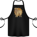 A Leonberger Dog Cotton Apron 100% Organic Black