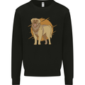 A Leonberger Dog Kids Sweatshirt Jumper Black