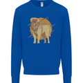 A Leonberger Dog Kids Sweatshirt Jumper Royal Blue
