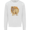 A Leonberger Dog Kids Sweatshirt Jumper White