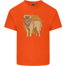 A Leonberger Dog Kids T-Shirt Childrens Orange