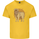 A Leonberger Dog Kids T-Shirt Childrens Yellow