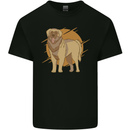 A Leonberger Dog Mens Cotton T-Shirt Tee Top Black