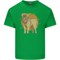 A Leonberger Dog Mens Cotton T-Shirt Tee Top Irish Green