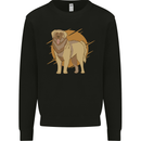 A Leonberger Dog Mens Sweatshirt Jumper Black