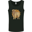 A Leonberger Dog Mens Vest Tank Top Black