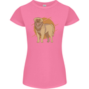 A Leonberger Dog Womens Petite Cut T-Shirt Azalea