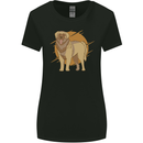 A Leonberger Dog Womens Wider Cut T-Shirt Black