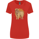 A Leonberger Dog Womens Wider Cut T-Shirt Red