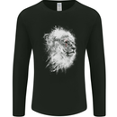 A Lion Mens Long Sleeve T-Shirt Black