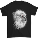 A Lion Mens T-Shirt Cotton Gildan Black