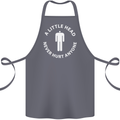 A Little Head Funny Offensive Slogan Cotton Apron 100% Organic Steel
