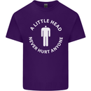A Little Head Funny Offensive Slogan Mens Cotton T-Shirt Tee Top Purple