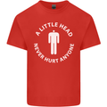 A Little Head Funny Offensive Slogan Mens Cotton T-Shirt Tee Top Red