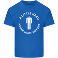 A Little Head Funny Offensive Slogan Mens Cotton T-Shirt Tee Top Royal Blue