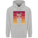 A Llama Wearing Shades Childrens Kids Hoodie Sports Grey