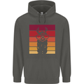 A Llama Wearing Shades Childrens Kids Hoodie Storm Grey