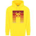 A Llama Wearing Shades Childrens Kids Hoodie Yellow