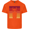 A Llama Wearing Shades Kids T-Shirt Childrens Orange