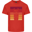 A Llama Wearing Shades Mens Cotton T-Shirt Tee Top Red