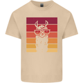A Llama Wearing Shades Mens Cotton T-Shirt Tee Top Sand