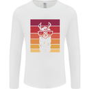A Llama Wearing Shades Mens Long Sleeve T-Shirt White