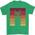 A Llama Wearing Shades Mens T-Shirt Cotton Gildan Irish Green
