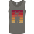 A Llama Wearing Shades Mens Vest Tank Top Charcoal