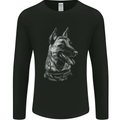 A Malinois Belga Dog Mens Long Sleeve T-Shirt Black