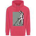 A Man Metal Detecting Detector Childrens Kids Hoodie Heliconia