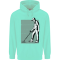 A Man Metal Detecting Detector Childrens Kids Hoodie Peppermint