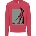 A Man Metal Detecting Detector Detect Kids Sweatshirt Jumper Heliconia