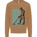 A Man Metal Detecting Detector Detect Mens Sweatshirt Jumper Caramel Latte