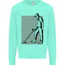 A Man Metal Detecting Detector Detect Mens Sweatshirt Jumper Peppermint