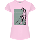 A Man Metal Detecting Detector Detect Womens Petite Cut T-Shirt Light Pink