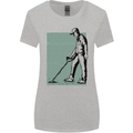 A Man Metal Detecting Detector Detect Womens Wider Cut T-Shirt Sports Grey