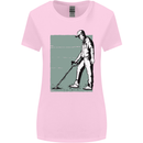 A Man Metal Detecting Detector Womens Wider Cut T-Shirt Light Pink