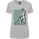 A Man Metal Detecting Detector Womens Wider Cut T-Shirt Sports Grey