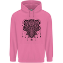 A Mandala Deer Childrens Kids Hoodie Azalea
