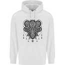 A Mandala Deer Childrens Kids Hoodie White